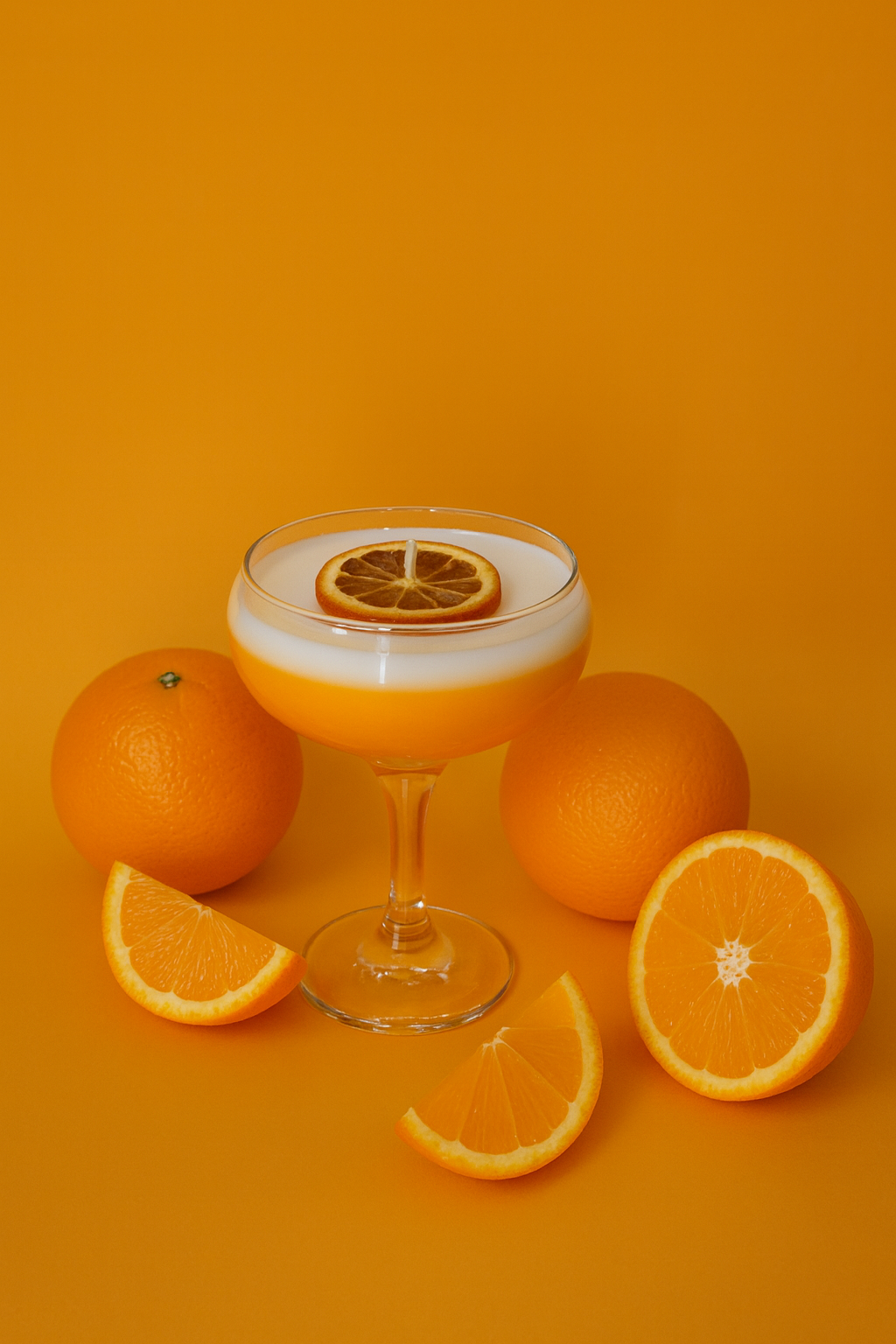 Orange Coctail Candle