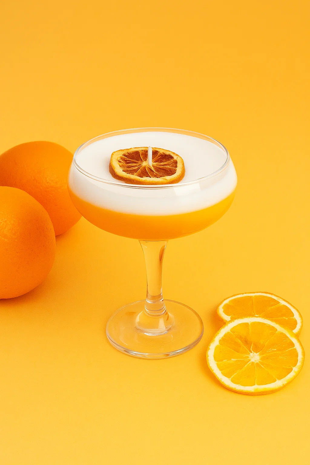 Orange Coctail Candle