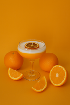 Orange Coctail Candle
